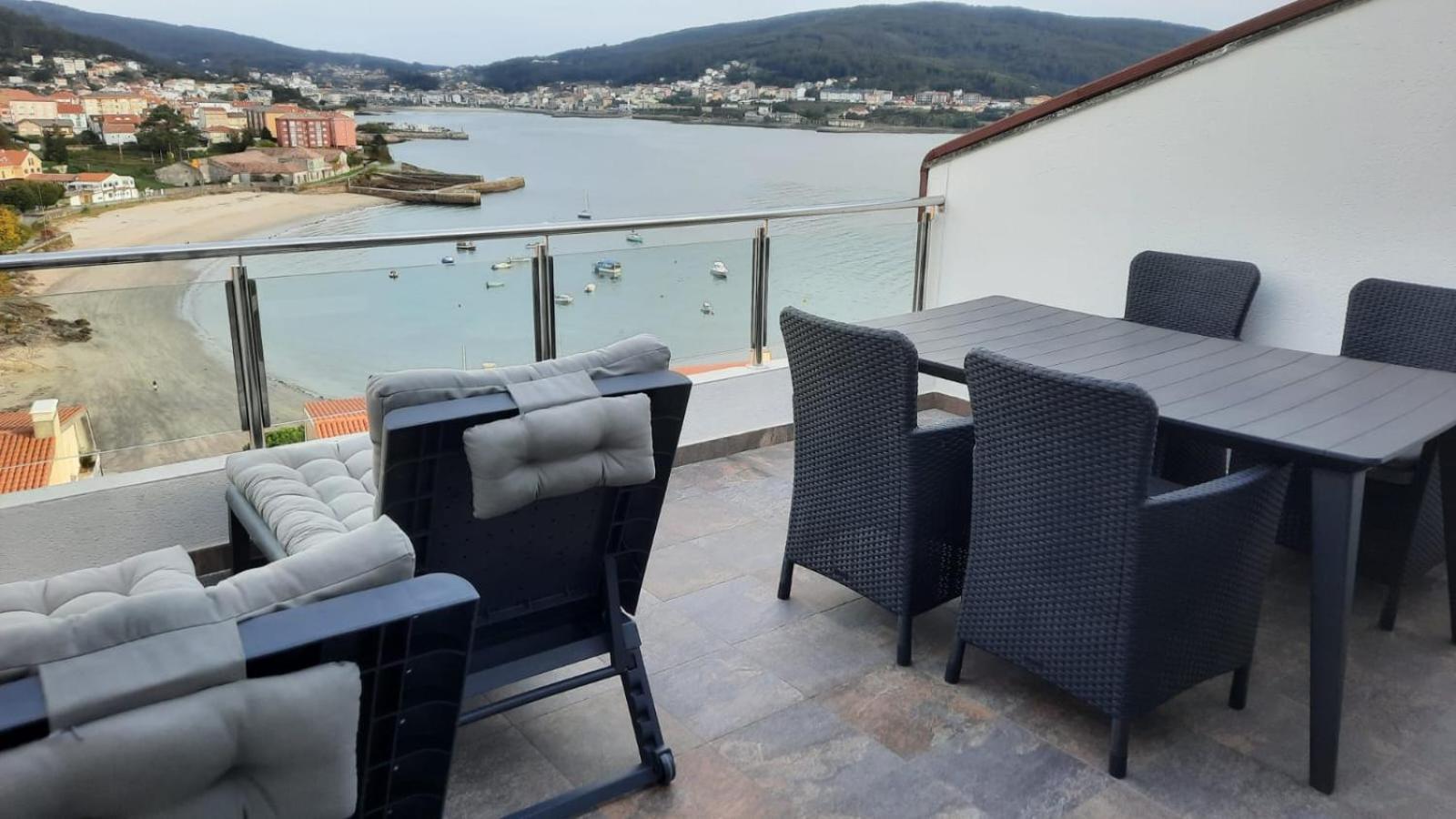 Apartamento A Estrenar Con Vistas Naroa Corcubión Eksteriør bilde
